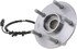 WE61804 by NTN - Wheel Bearing and Hub Assembly - Steel, Natural, with Wheel Studs