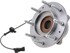 WE61805 by NTN - Wheel Bearing and Hub Assembly - Steel, Natural, with Wheel Studs