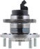 WE61822 by NTN - Wheel Bearing and Hub Assembly - Steel, Natural, with Wheel Studs