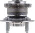 WE61823 by NTN - Wheel Bearing and Hub Assembly - Steel, Natural, with Wheel Studs