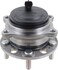 WE61825 by NTN - Wheel Bearing and Hub Assembly - Steel, Natural, with Wheel Studs