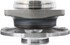 WE61817 by NTN - Wheel Bearing and Hub Assembly - Steel, Natural, without Wheel Studs