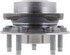 WE61830 by NTN - Wheel Bearing and Hub Assembly - Steel, Natural, without Wheel Studs