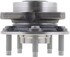 WE61832 by NTN - Wheel Bearing and Hub Assembly - Steel, Natural, with Wheel Studs