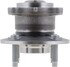 WE61834 by NTN - Wheel Bearing and Hub Assembly - Steel, Natural, with Wheel Studs