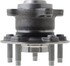 WE61835 by NTN - Wheel Bearing and Hub Assembly - Steel, Natural, with Wheel Studs