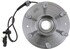 WE61845 by NTN - Wheel Bearing and Hub Assembly - Steel, Natural, with Wheel Studs