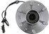 WE61846 by NTN - Wheel Bearing and Hub Assembly - Steel, Natural, with Wheel Studs