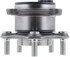 WE61838 by NTN - Wheel Bearing and Hub Assembly - Steel, Natural, with Wheel Studs