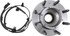 WE61854 by NTN - Wheel Bearing and Hub Assembly - Steel, Natural, with Wheel Studs