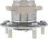 WE61859 by NTN - Wheel Bearing and Hub Assembly - Steel, Natural, without Wheel Studs