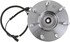 WE61850 by NTN - Wheel Bearing and Hub Assembly - Steel, Natural, with Wheel Studs