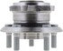 WE61851 by NTN - Wheel Bearing and Hub Assembly - Steel, Natural, with Wheel Studs