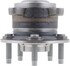 WE61852 by NTN - Wheel Bearing and Hub Assembly - Steel, Natural, with Wheel Studs