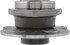 WE61860 by NTN - Wheel Bearing and Hub Assembly - Steel, Natural, without Wheel Studs