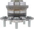 WE61862 by NTN - Wheel Bearing and Hub Assembly - Steel, Natural, with Wheel Studs