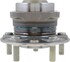 WE61863 by NTN - Wheel Bearing and Hub Assembly - Steel, Natural, with Wheel Studs