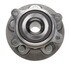 WE61875 by NTN - Wheel Bearing and Hub Assembly - Steel, Natural, with Wheel Studs