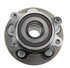 WE61876 by NTN - Wheel Bearing and Hub Assembly - Steel, Natural, with Wheel Studs