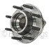 WE60626 by NTN - Wheel Bearing and Hub Assembly - Steel, Natural, with Wheel Studs