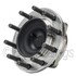 WE60627 by NTN - Wheel Bearing and Hub Assembly - Steel, Natural, with Wheel Studs