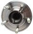 WE60593 by NTN - Wheel Bearing and Hub Assembly - Steel, Natural, with Wheel Studs