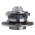 WE60641 by NTN - Wheel Bearing and Hub Assembly - Steel, Natural, without Wheel Studs