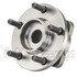 WE60708 by NTN - Wheel Bearing and Hub Assembly - Steel, Natural, with Wheel Studs