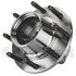 WE60710 by NTN - Wheel Bearing and Hub Assembly - Steel, Natural, with Wheel Studs