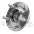 WE60721 by NTN - Wheel Bearing and Hub Assembly - Steel, Natural, with Wheel Studs