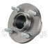 WE60776 by NTN - Wheel Bearing and Hub Assembly - Steel, Natural, with Wheel Studs