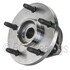 WE60783 by NTN - Wheel Bearing and Hub Assembly - Steel, Natural, with Wheel Studs