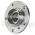 WE60769 by NTN - Wheel Bearing and Hub Assembly - Steel, Natural, without Wheel Studs