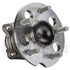 WE60770 by NTN - Wheel Bearing and Hub Assembly - Steel, Natural, with Wheel Studs