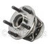 WE60792 by NTN - Wheel Bearing and Hub Assembly - Steel, Natural, with Wheel Studs
