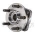 WE60789 by NTN - Wheel Bearing and Hub Assembly - Steel, Natural, with Wheel Studs