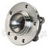 WE60805 by NTN - Wheel Bearing and Hub Assembly - Steel, Natural, without Wheel Studs