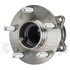 WE60824 by NTN - Wheel Bearing and Hub Assembly - Steel, Natural, with Wheel Studs