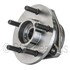 WE60823 by NTN - Wheel Bearing and Hub Assembly - Steel, Natural, with Wheel Studs