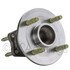 WE60842 by NTN - Wheel Bearing and Hub Assembly - Steel, Natural, with Wheel Studs
