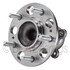 WE60849 by NTN - Wheel Bearing and Hub Assembly - Steel, Natural, with Wheel Studs