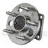 WE60871 by NTN - Wheel Bearing and Hub Assembly - Steel, Natural, with Wheel Studs