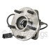 WE60878 by NTN - Wheel Bearing and Hub Assembly - Steel, Natural, with Wheel Studs