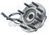 WE60879 by NTN - Wheel Bearing and Hub Assembly - Steel, Natural, with Wheel Studs