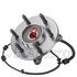 WE60907 by NTN - Wheel Bearing and Hub Assembly - Steel, Natural, with Wheel Studs