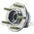 WE60894 by NTN - Wheel Bearing and Hub Assembly - Steel, Natural, with Wheel Studs