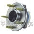 WE60900 by NTN - Wheel Bearing and Hub Assembly - Steel, Natural, with Wheel Studs
