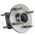 WE60928 by NTN - Wheel Bearing and Hub Assembly - Steel, Natural, with Wheel Studs