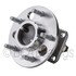 WE60930 by NTN - Wheel Bearing and Hub Assembly - Steel, Natural, with Wheel Studs