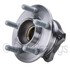 WE60947 by NTN - Wheel Bearing and Hub Assembly - Steel, Natural, with Wheel Studs